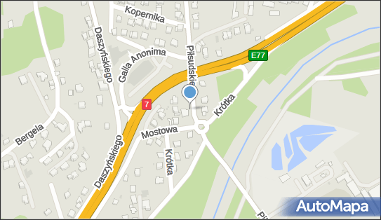 Paczkomat InPost MSL07M, Piłsudskiego 38A, Myślenice 32-400