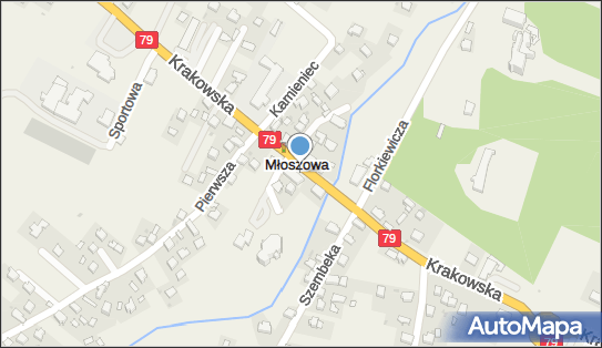 Paczkomat InPost MSO01M, św. Józefa Robotnika 1, Młoszowa 32-540