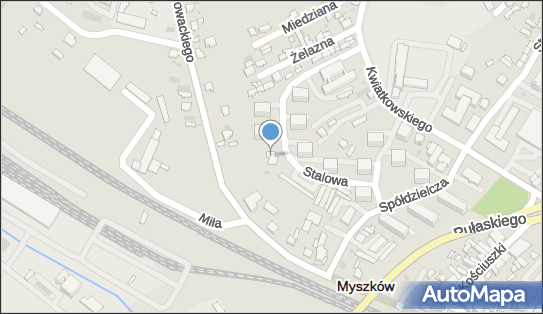 Paczkomat InPost MSY02A, Spółdzielcza 12A, Myszków 42-300