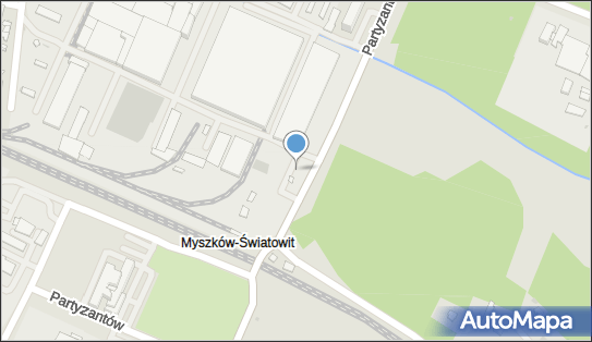 Paczkomat InPost MSY04BAPP, Partyzantów 4, Myszków 42-300