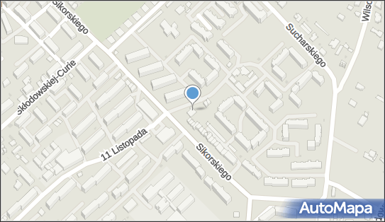 Paczkomat InPost MSY04N, Sikorskiego 51D, Myszków 42-300