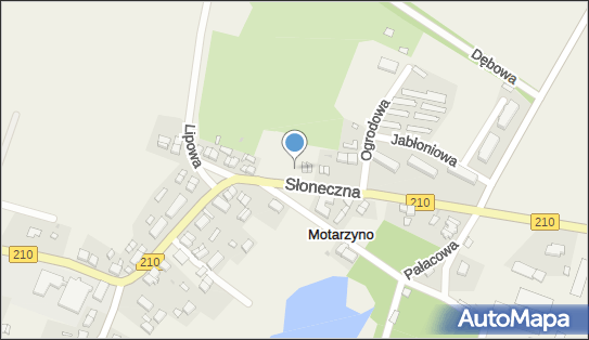 Paczkomat InPost MTA01M, Słoneczna 31, Motarzyno 76-248
