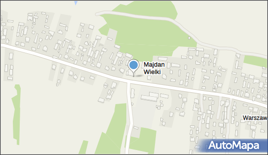 Paczkomat InPost MWI01BAPP, Majdan Wielki 164, Majdan Wielki 22-440