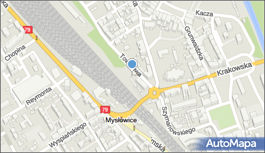 Paczkomat InPost MYS01M, Towarowa 1, Mysłowice 41-400