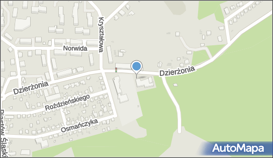 Paczkomat InPost MYS04A, ks. Jana Dzierżonia 28, Mysłowice 41-408