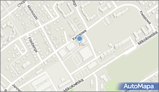 Paczkomat InPost MYS04M, Kwiatowa 8B, Mysłowice 41-406