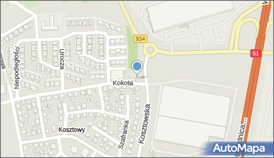 Paczkomat InPost MYS11M, Kokota 1, Mysłowice 41-409