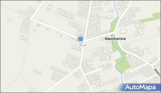 Paczkomat InPost MZK01M, Maszkienice 401, Maszkienice 32-828