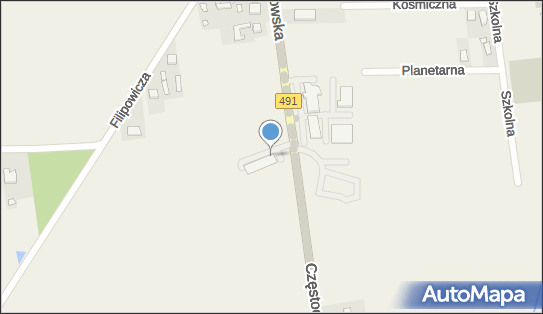 Paczkomat InPost MZN02M, Częstochowska 13B, Miedźno 42-120