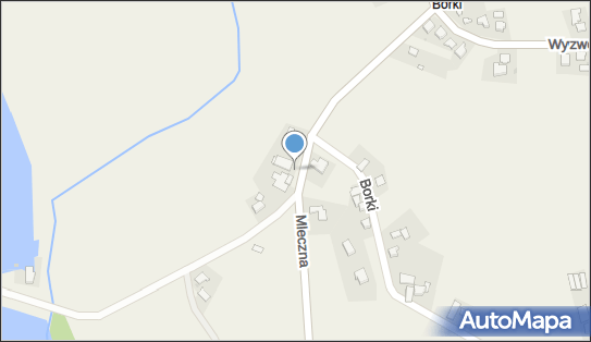 Paczkomat InPost MZR01APP, Mleczna 8, Mizerów 43-265
