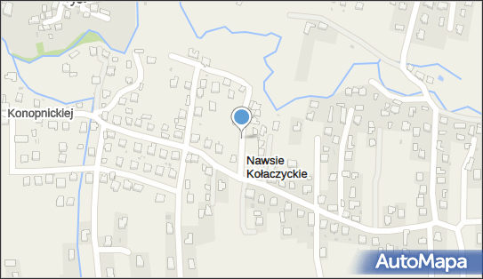 Paczkomat InPost NAKE01BAPP, Nawsie Kołaczyckie 66A 38-213