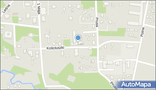 Paczkomat InPost NAL01HP, Tadeusza Kościuszki 7, Nałęczów 24-150