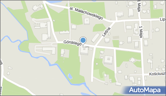 Paczkomat InPost NAL02HP, Górskiego 5, Nałęczów 24-150