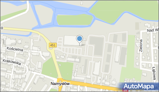 Paczkomat InPost NAM04M, Sikorskiego 12, Namysłów 46-100