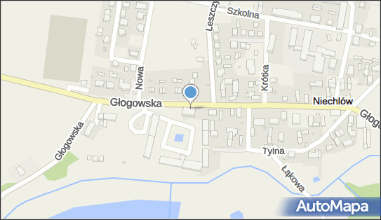 Paczkomat InPost NCH01G, Głogowska 27, Niechlów 56-215