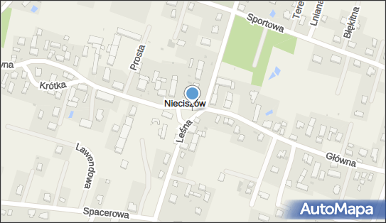 Paczkomat InPost NCI01M, Nieciszów dz. 230, Nieciszów 56-400