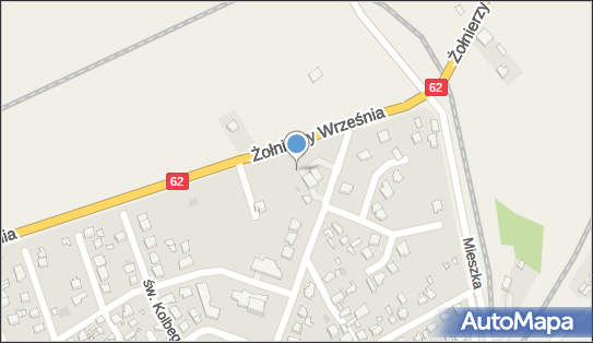Paczkomat InPost NDM02A, Czarnieckiego 27, Nowy Dwór Mazowiecki 05-100