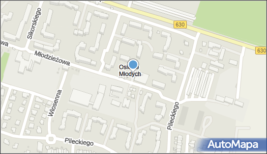 Paczkomat InPost NDM08M, Pułkownika Witolda Pileckiego 21 05-101