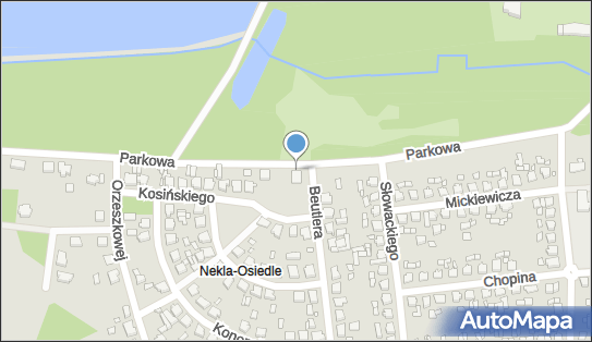 Paczkomat InPost NEK02M, Parkowa 1, Nekla 62-330