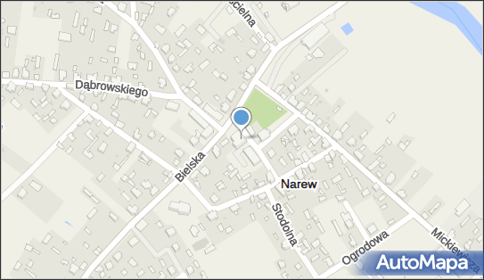 Paczkomat InPost NEW01N, Topolowa 2, Narew 17-210