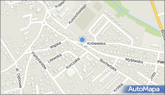 Paczkomat InPost NIE01A, Bocheńska 18, Niepołomice 32-005