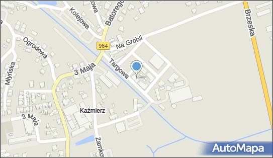 Paczkomat InPost NIE03A, Targowa 1, Niepołomice 32-005