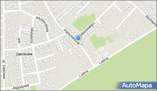 Paczkomat InPost NIE05M, Partyzanów 46A, Niepołomice 32-005