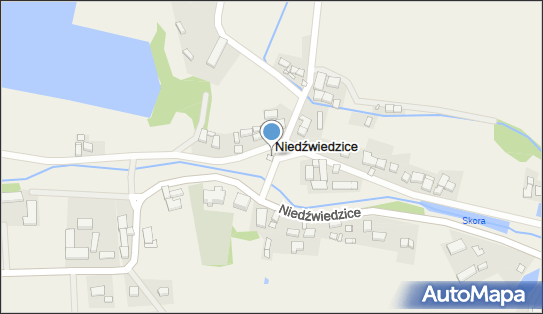Paczkomat InPost NIEC01A, Niedźwiedzice 102, Niedźwiedzice 59-225