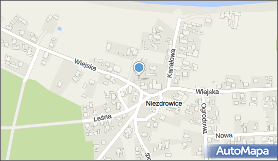 Paczkomat InPost NIER01M, Wiejska 26, Niezdrowice 47-143