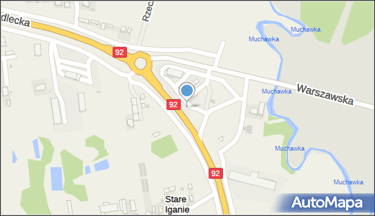 Paczkomat InPost NIG01N, Siedlecka 4, Nowe Iganie 08-103