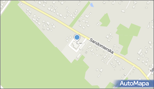 Paczkomat InPost NIS02A, Sandomierska 265C, Nisko 37-400