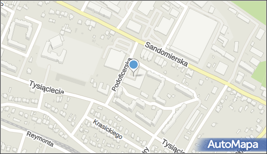 Paczkomat InPost NIS02M, Podoficerska 1, Nisko 37-400