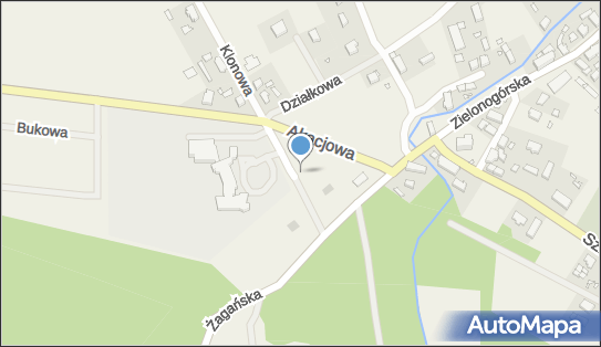 Paczkomat InPost NISA01BAPP, Sosnowa 3, Niwiska 66-007
