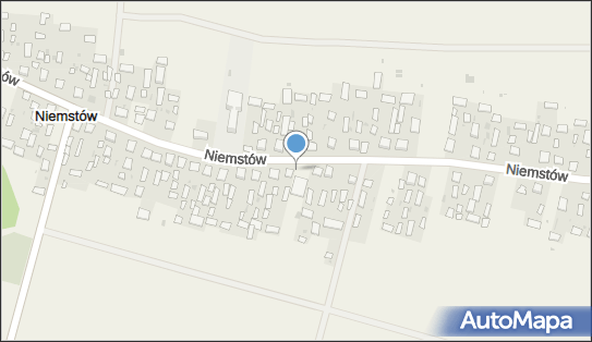 Paczkomat InPost NIT01M, Niemstów 63a, Niemstów 37-611