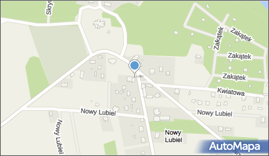 Paczkomat InPost NLUB01BAPP, Nowy Lubiel 23, Nowy Lubiel 07-207
