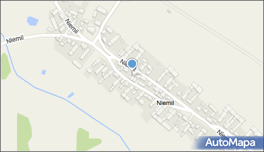 Paczkomat InPost NMLQ01BAPP, Niemil 83A, Niemil 55-200