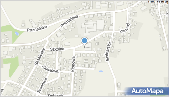 Paczkomat InPost NMW01A, Szkolna 3A, Nowe Miasto nad Wartą 63-040