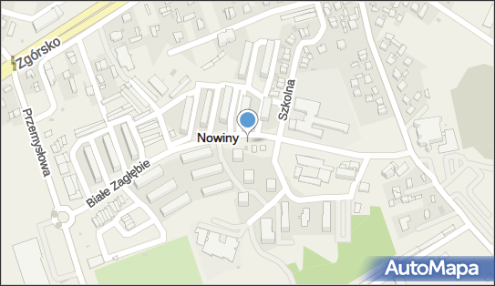 Paczkomat InPost NNY02M, Białe Zagłębie 18, Nowiny 26-052
