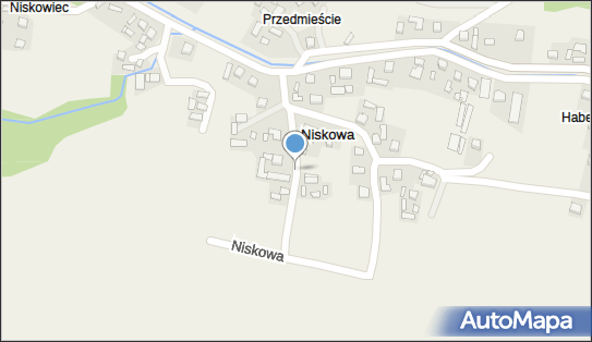 Paczkomat InPost NOA01BAPP, Niskowa 9, Niskowa 33-395