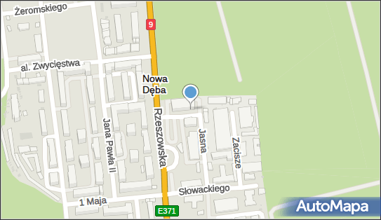 Paczkomat InPost NOD01N, Jasna 7, Nowa Dęba 39-460