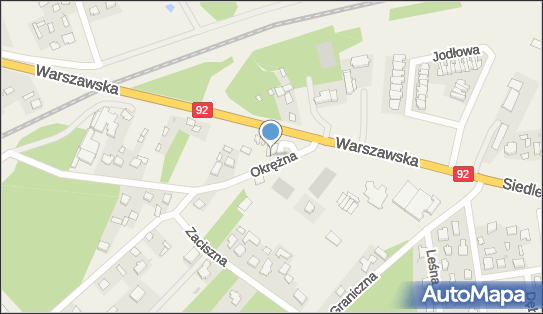 Paczkomat InPost NPL01M, Warszawska 11, Nowe Opole 08-103