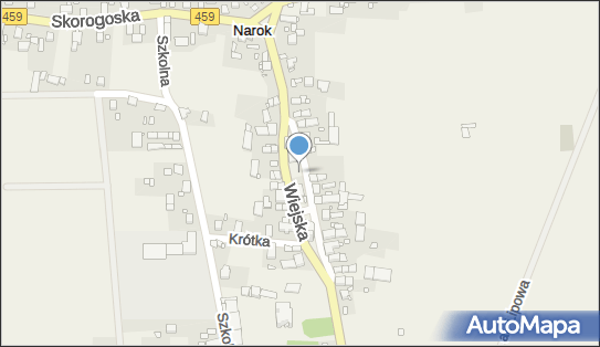 Paczkomat InPost NRK01M, Wiejska 23, Narok 49-120