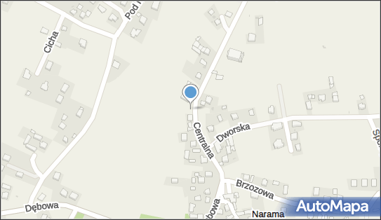 Paczkomat InPost NRM01M, Centralna 19, Narama 32-095