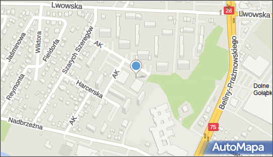 Paczkomat InPost NSA04A, Armii Krajowej 15, Nowy Sącz 33-300