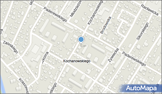 Paczkomat InPost NSA26M, Kochanowskiego 30, Nowy Sącz 33-300