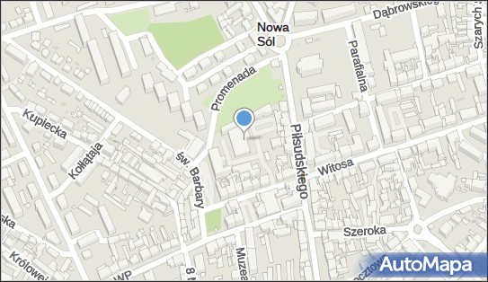 Paczkomat InPost NSO04A, Głowackiego 8, Nowa Sól 67-100