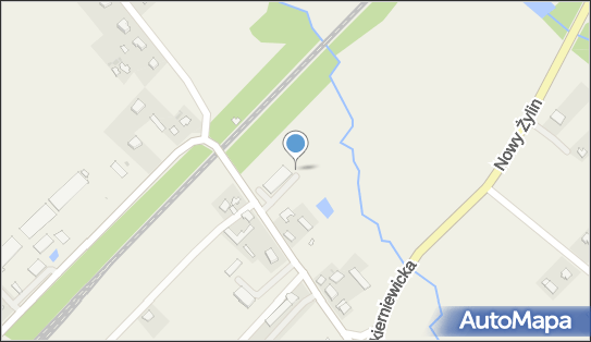 Paczkomat InPost NSU01BAPP, Nowa Sucha 53A, Nowa Sucha 96-513