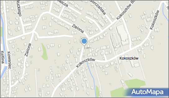 Paczkomat InPost NTA04M, Kokoszków Boczna 2a, Nowy Targ 34-400