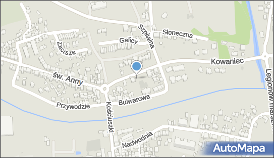 Paczkomat InPost NTA12M, Bulwarowa 9, Nowy Targ 34-400