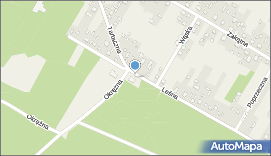 Paczkomat InPost NUS01BAPP, Leśna 2, Nurzec-Stacja 17-330